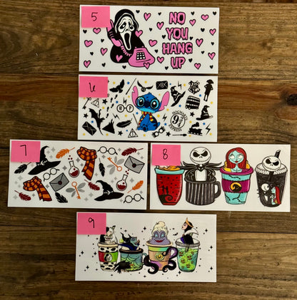 "Halloween Characters" Wraps