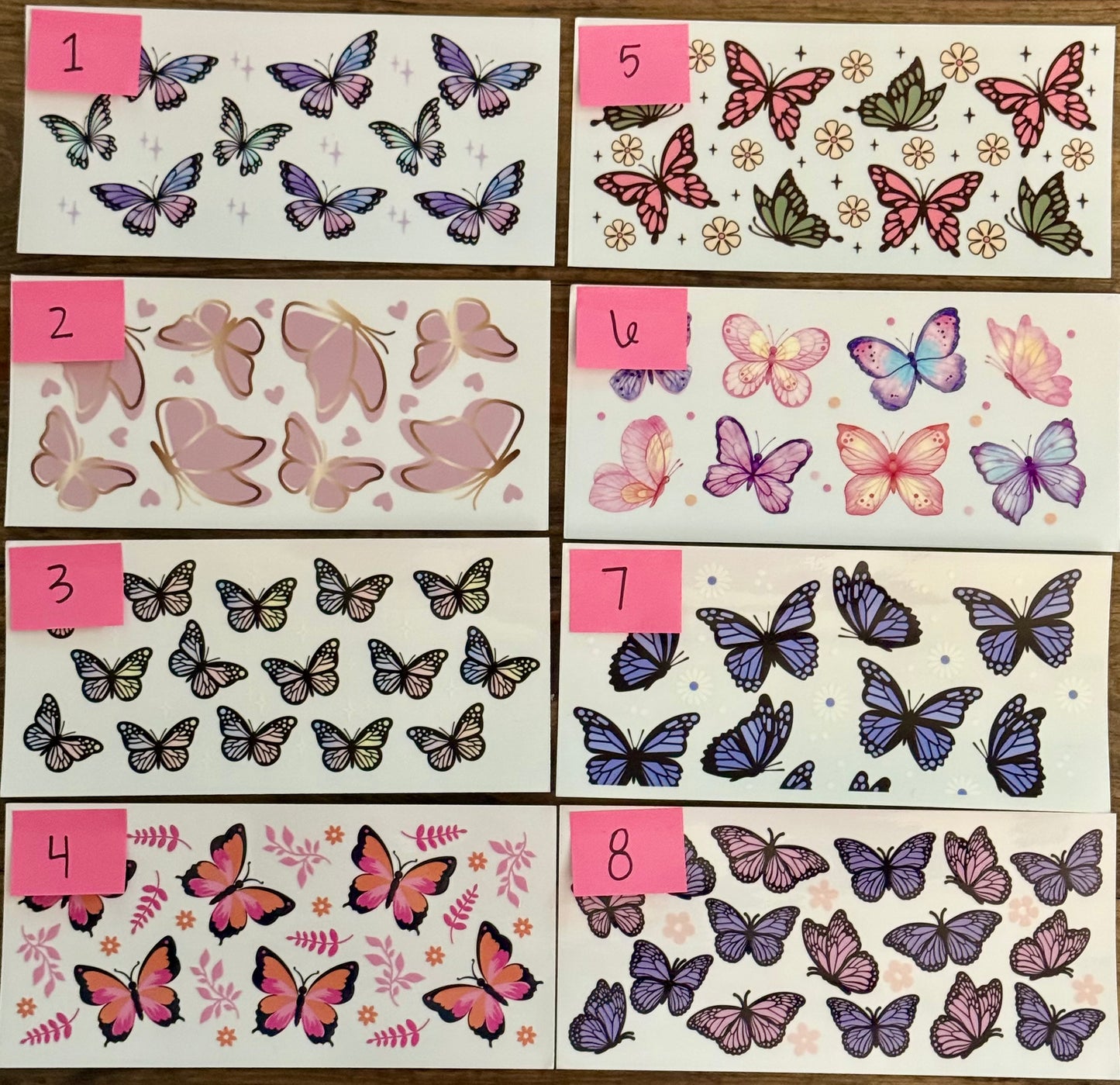 "Butterfly" Wraps