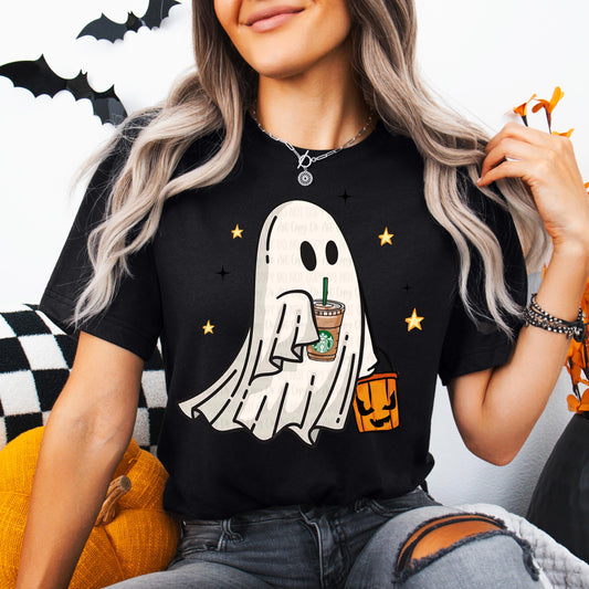 "Coffee Ghost" t-shirt